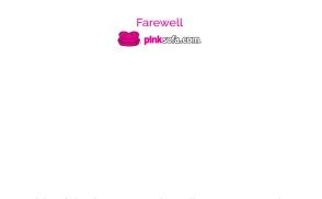Pink Sofa website
