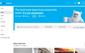 Hotels Combined website