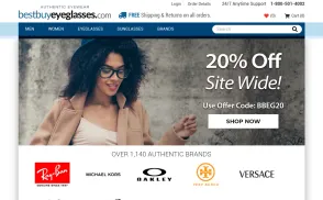 Best Buy Eyeglasses website