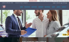 Merchant Lynx Services website