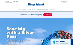 Kings Island website