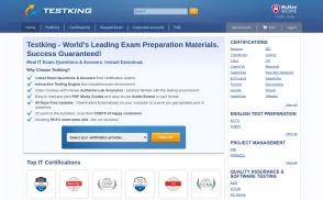 TestKing.com website