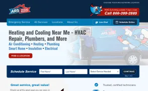 American Residential Services / ARS Rescue Rooter website