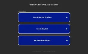 BitExchange Systems website