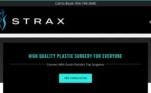 Strax Rejuvenation website