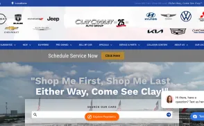 Clay Cooley Auto Group website