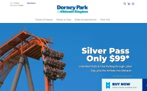 Dorney Park & Windwater Kingdom website