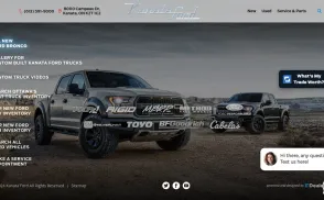 Kanata Ford website