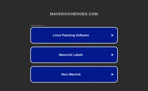 Maverick Heroes website