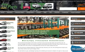 Roverland Parts / RL Parts website