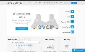 12Voip.com website