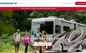 Fleetwood RV / Fleetwood Recreational Vehicles website