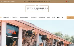 Denny Wiggers Landscaping & Garden Center website