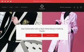 Le Style Parfait Kenya website