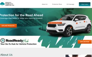 Fidelity Warranty Services website