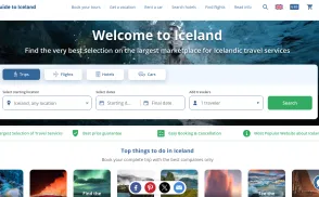 Guide to Iceland website