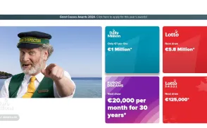 Irish National Lottery website
