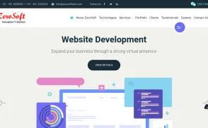 Zerosoft Technologies website