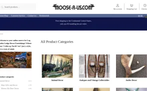 Moose-R-Us.com / Attic Moose Antiques website