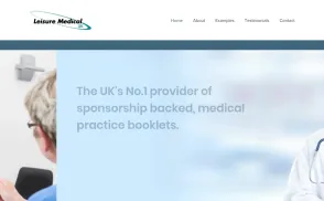 Leisure Medical UK website