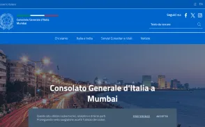 Consulate General of Italy, Mumbai website