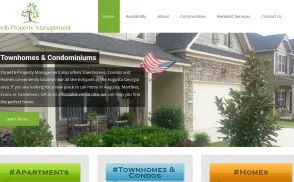 Three16 Property Management Company / Collier Management website