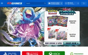 Electronics Boutique / EB Games website