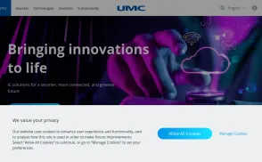 United Microelectronics Corporation [UMC] website