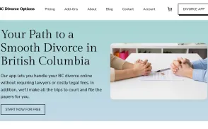 Divorce Options website