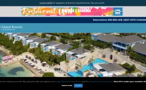 Elite Island Resorts website