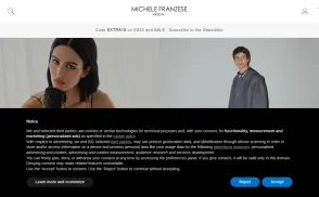 Michele Franzese Moda website