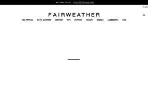 Fairweather website