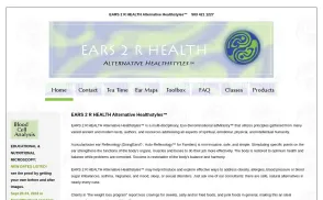 Ears 2 R Health / DoingEars.com website