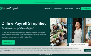 SurePayroll website