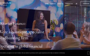 Octavius Finance website