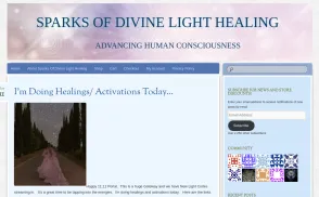 Sparks Of Divine Light Healing website