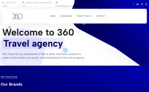 360 Travel Group website