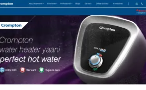 Crompton Greaves Consumer Electricals website