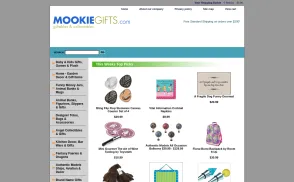 Mookie Gifts website