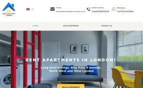 Short Let London website