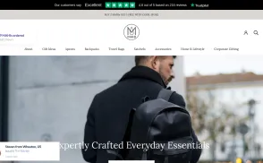 Mahi Leather website