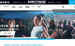 EOS Fitness website