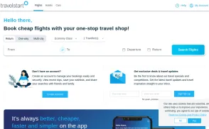 TravelStart website