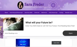 Sara Freder website