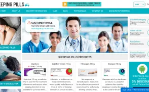 UK Sleeping Pills website