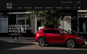 Mazda website