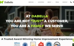DaBella Exteriors website