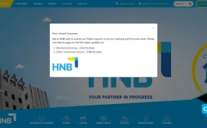 Hatton National Bank [HNB] website