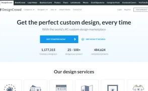 DesignCrowd website