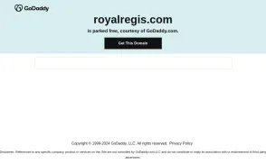 Royal Regis Travel & Tours website